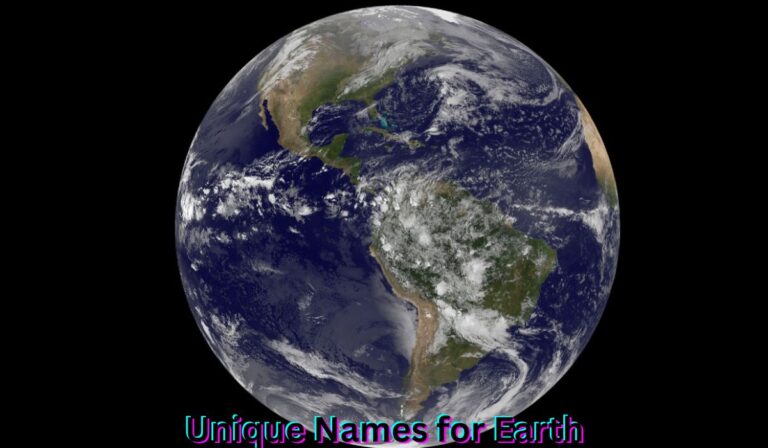 unique-names-for-earth