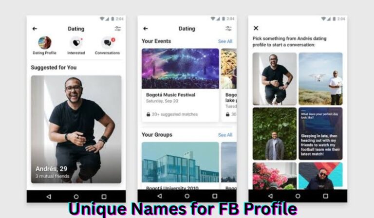 unique-names-for-fb-profile
