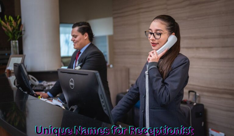 unique-names-for-receptionist