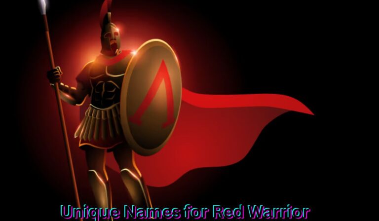 unique-names-for-red-warrior