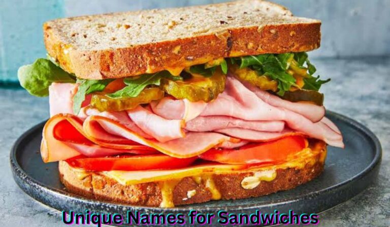unique-names-for-sandwiches